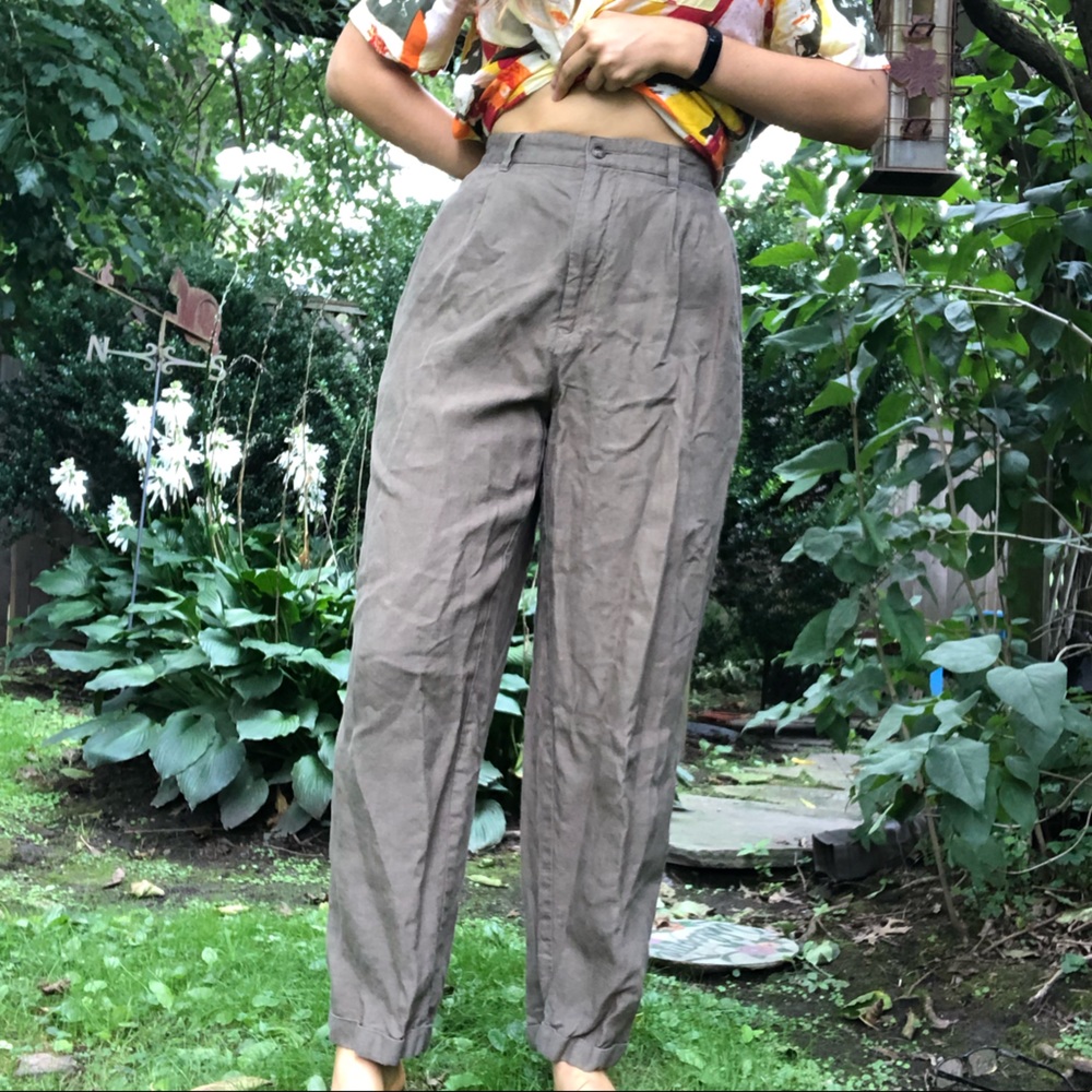Banana Republic Vintage Linen Trousers